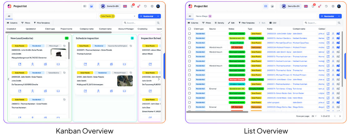 Optimice la gestión de sus proyectos con el módulo de proyectos de OpusFlow | OpusFlow
