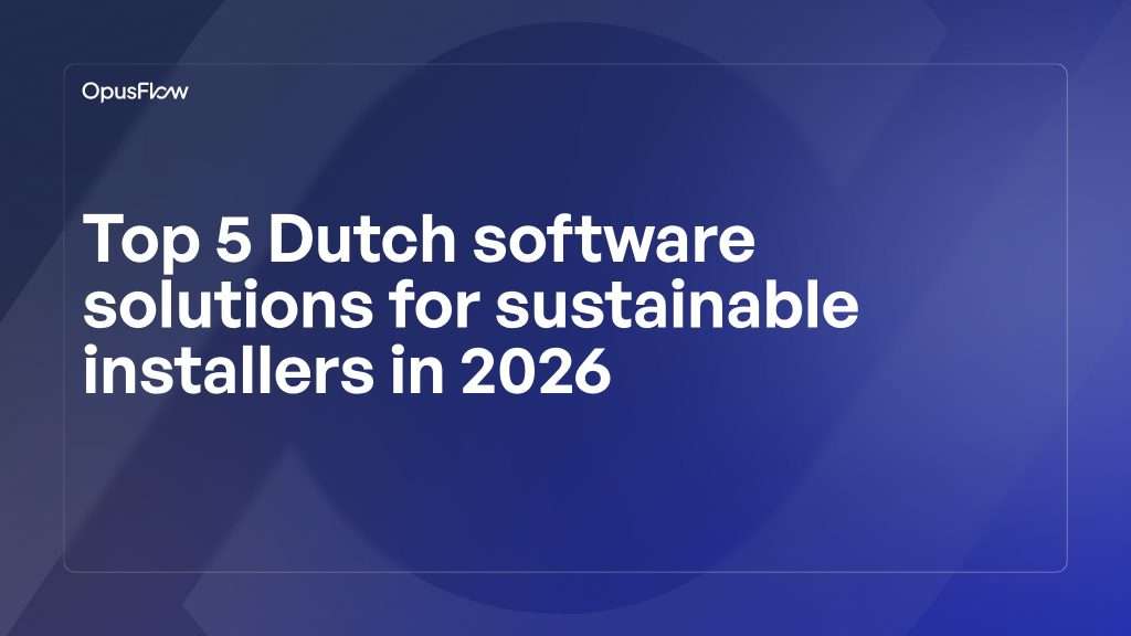 Top 5 Dutch software solutions in 2026 | OpusFlow