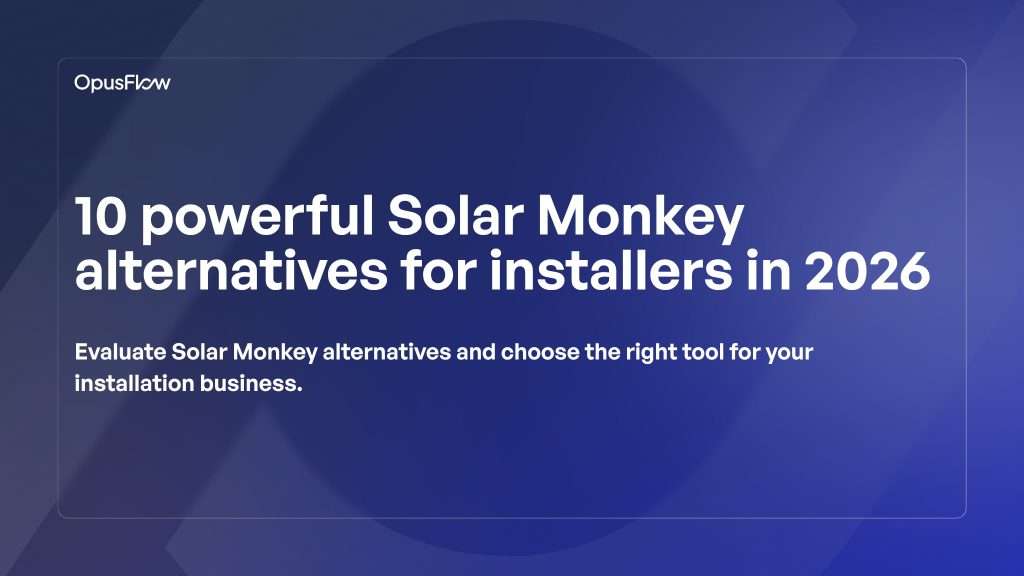 10 powerful Solar Monkey alternatives | OpusFlow