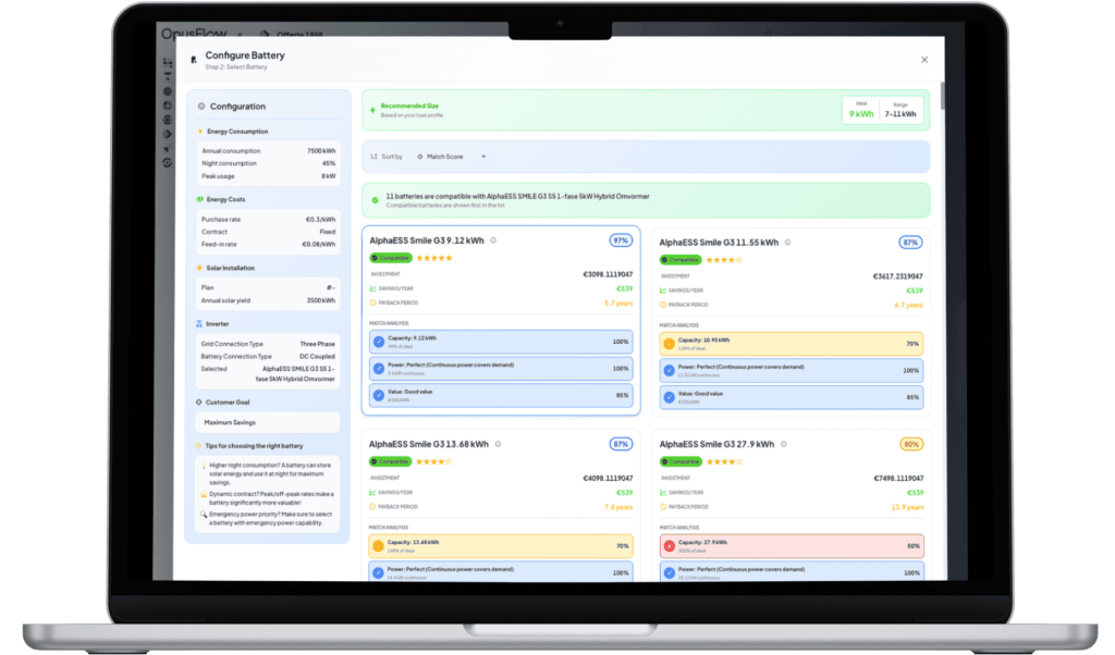 Wie du dein PV-Designer-Tool nutzt, um Leads für Heimspeicher-Installationen zu gewinnen<br/> | OpusFlow