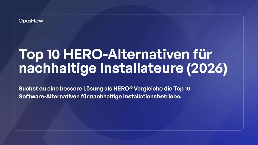 Top 10 des alternatives à HERO | OpusFlow