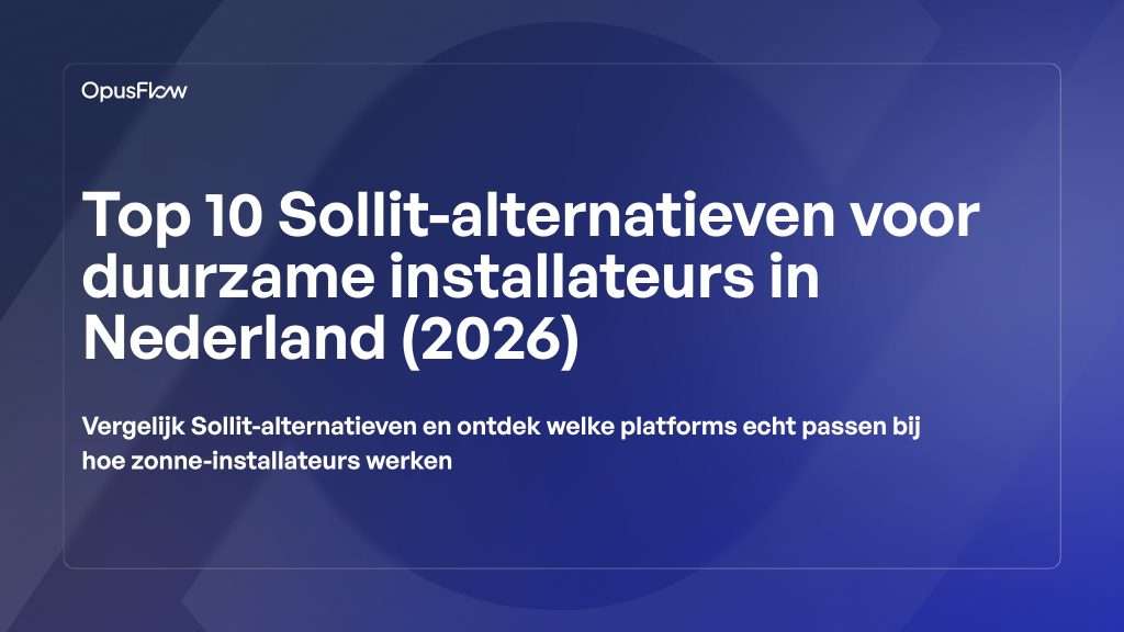 Top 10 Sollit-alternatieven | OpusFlow