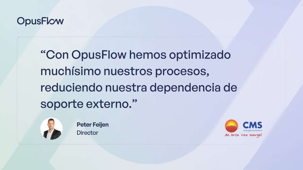 Caso de estudio - CMS | OpusFlow