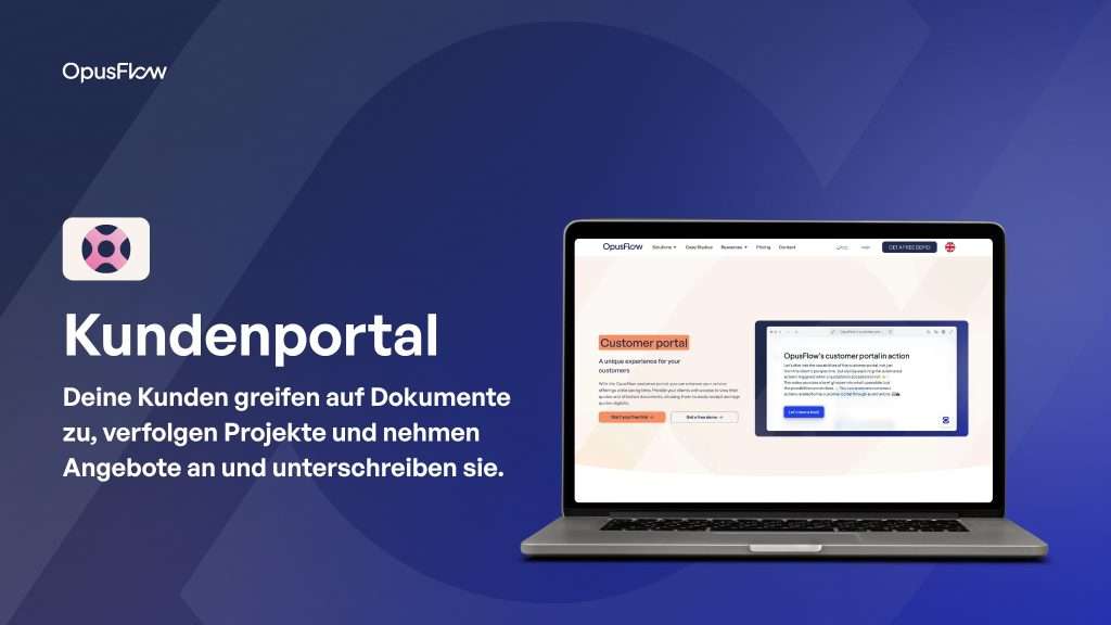 Kundenportal | OpusFlow