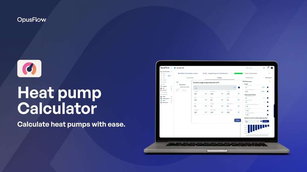 Heat pump calculator | OpusFlow