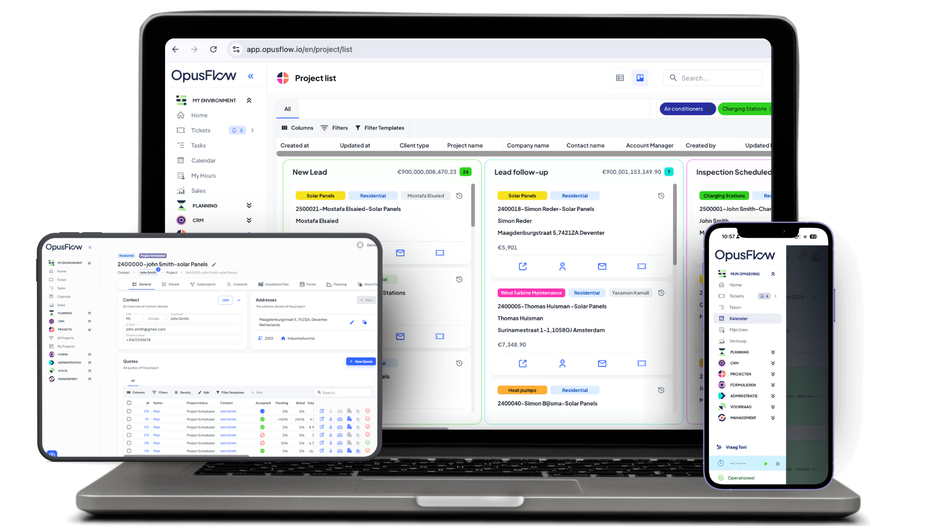 Project management | OpusFlow