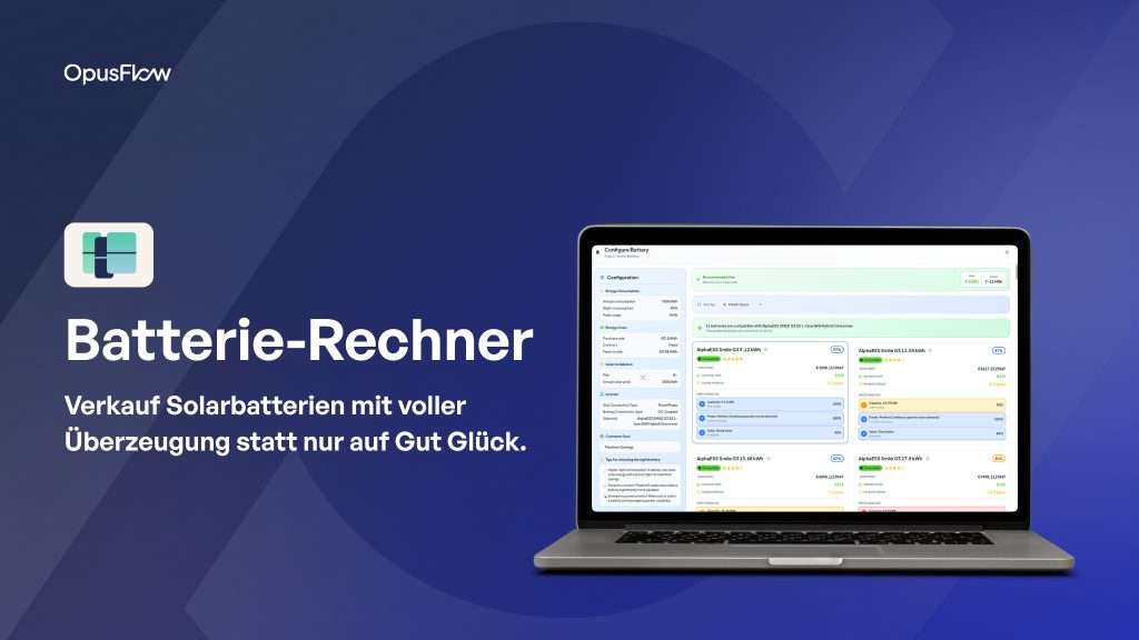 Batterierechner | OpusFlow