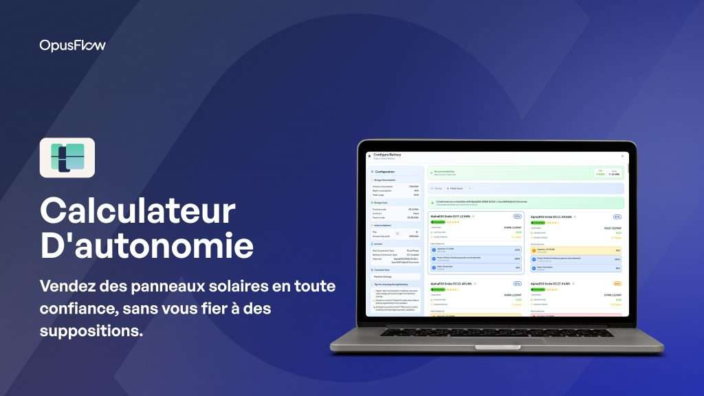 Calculateur de batteries | OpusFlow