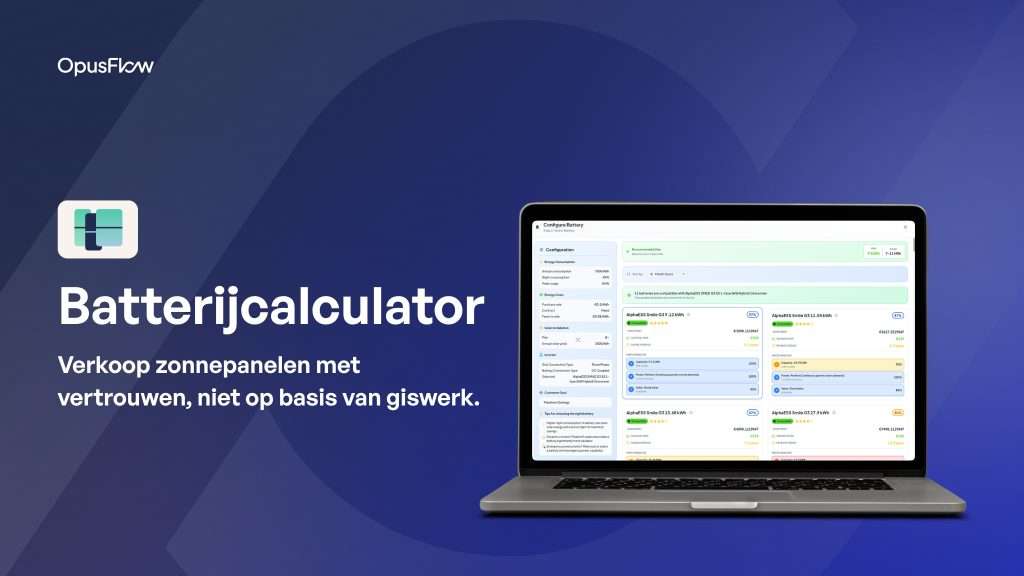 Batterijcalculator | OpusFlow