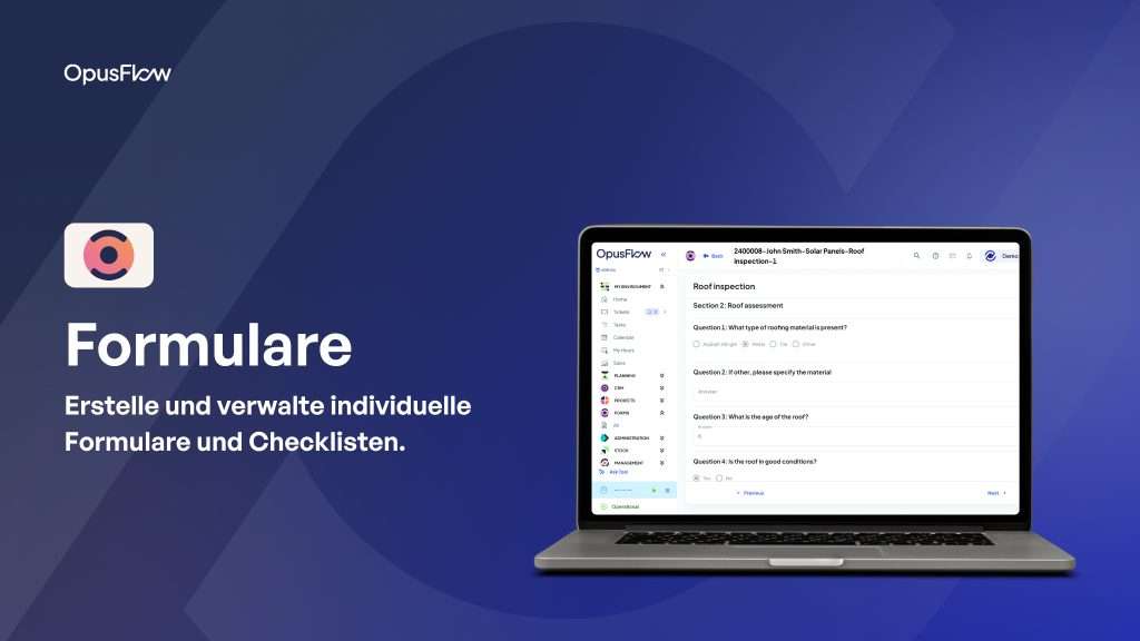 Formulare | OpusFlow