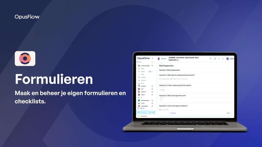 Formulieren | OpusFlow