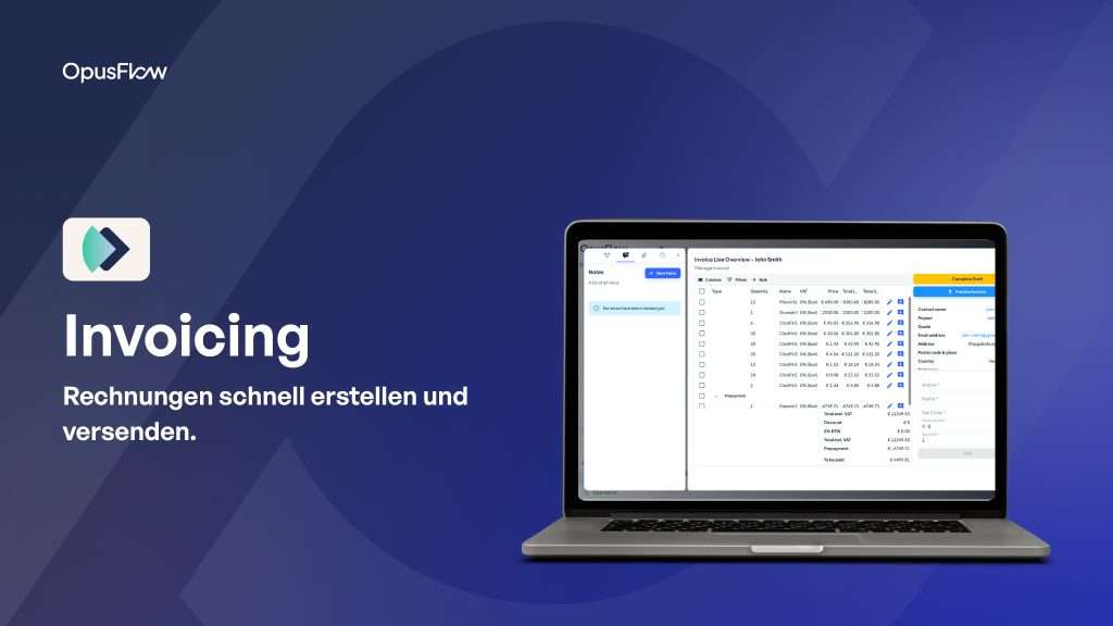 Rechnungsstellung | OpusFlow
