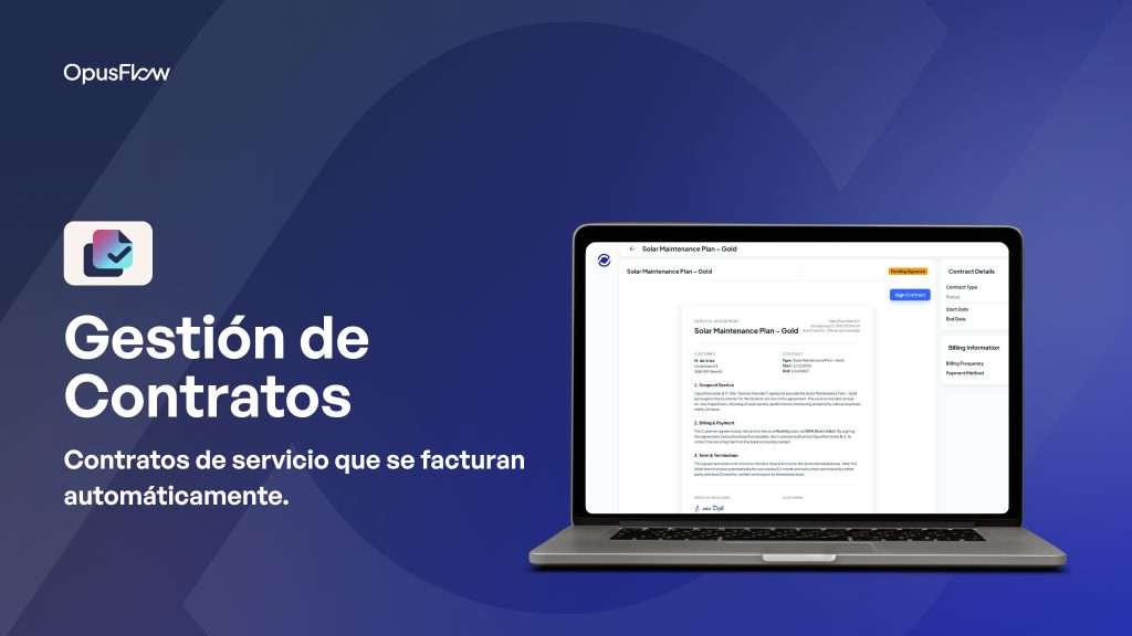 Contract management | OpusFlow
