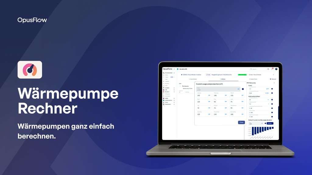 Heat pump calculator | OpusFlow